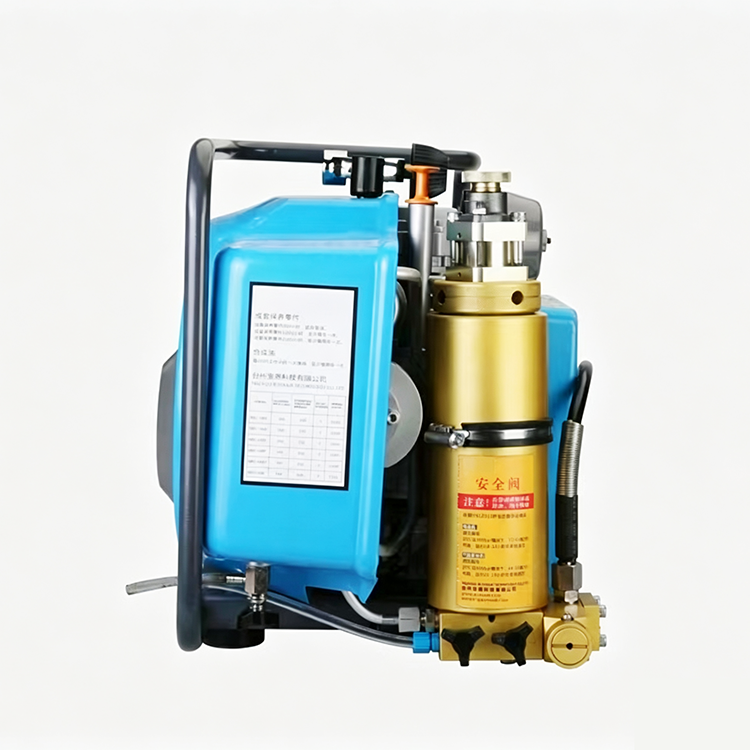 Air filling pump detail