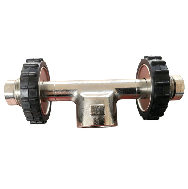 Dual gas bottle connector
