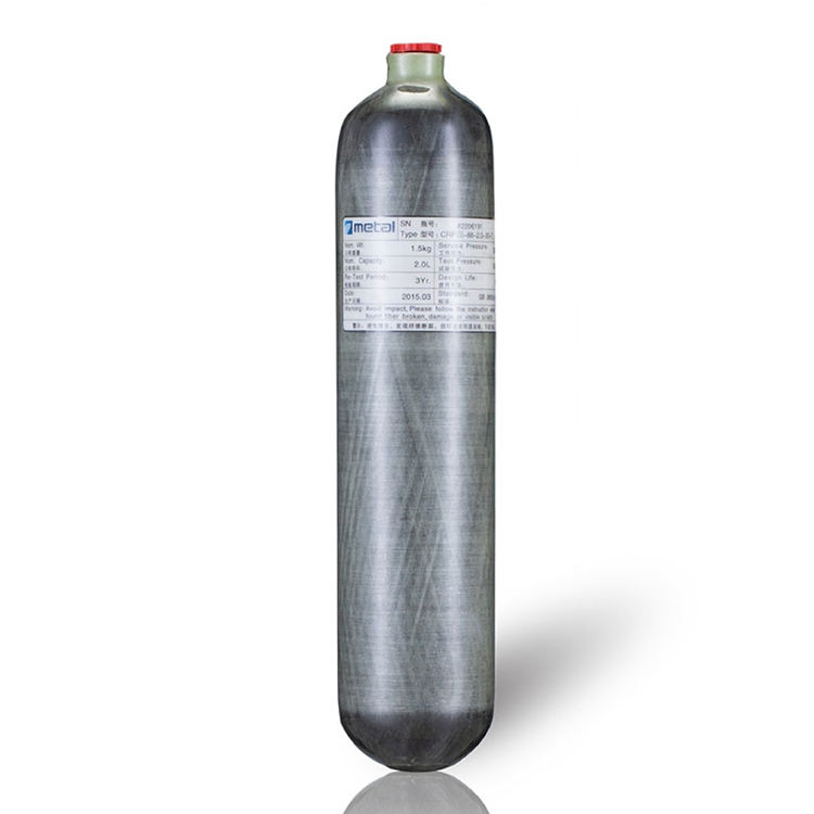 Carbon fibre cylinder detail