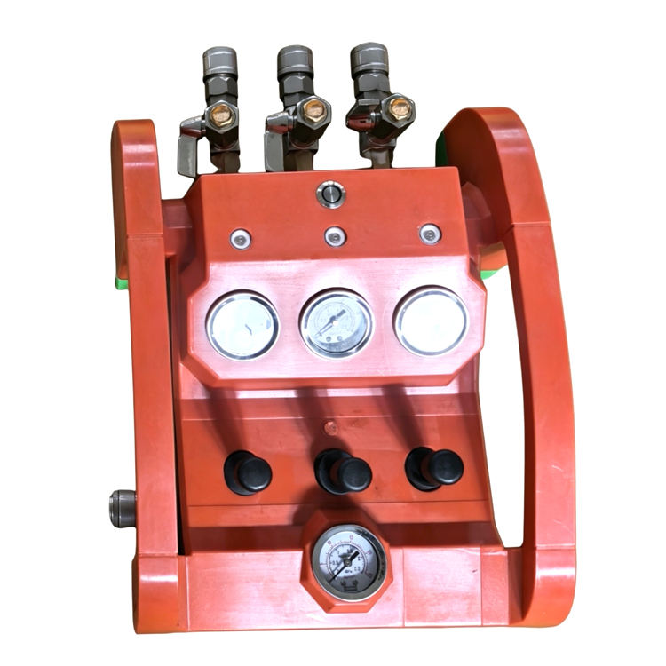 Triple controller panel