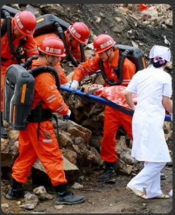 Geological disaster emergency rescue and disaster relief