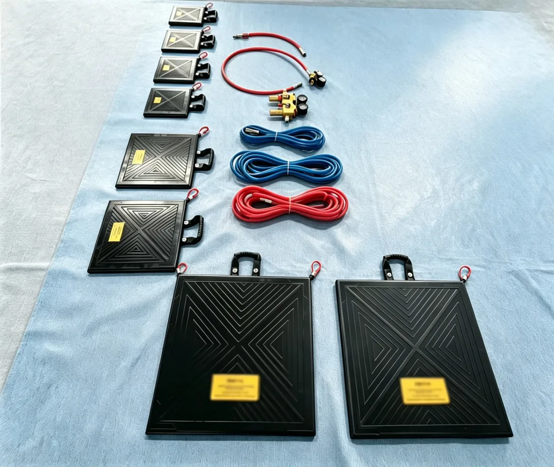 Square lifting air cushion export set