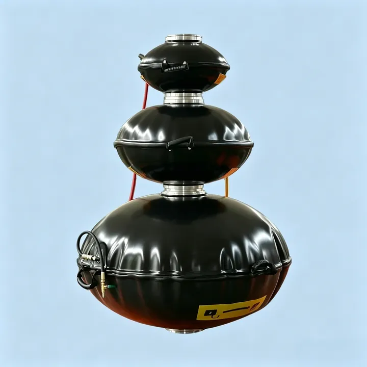 Spherical lifting air bag